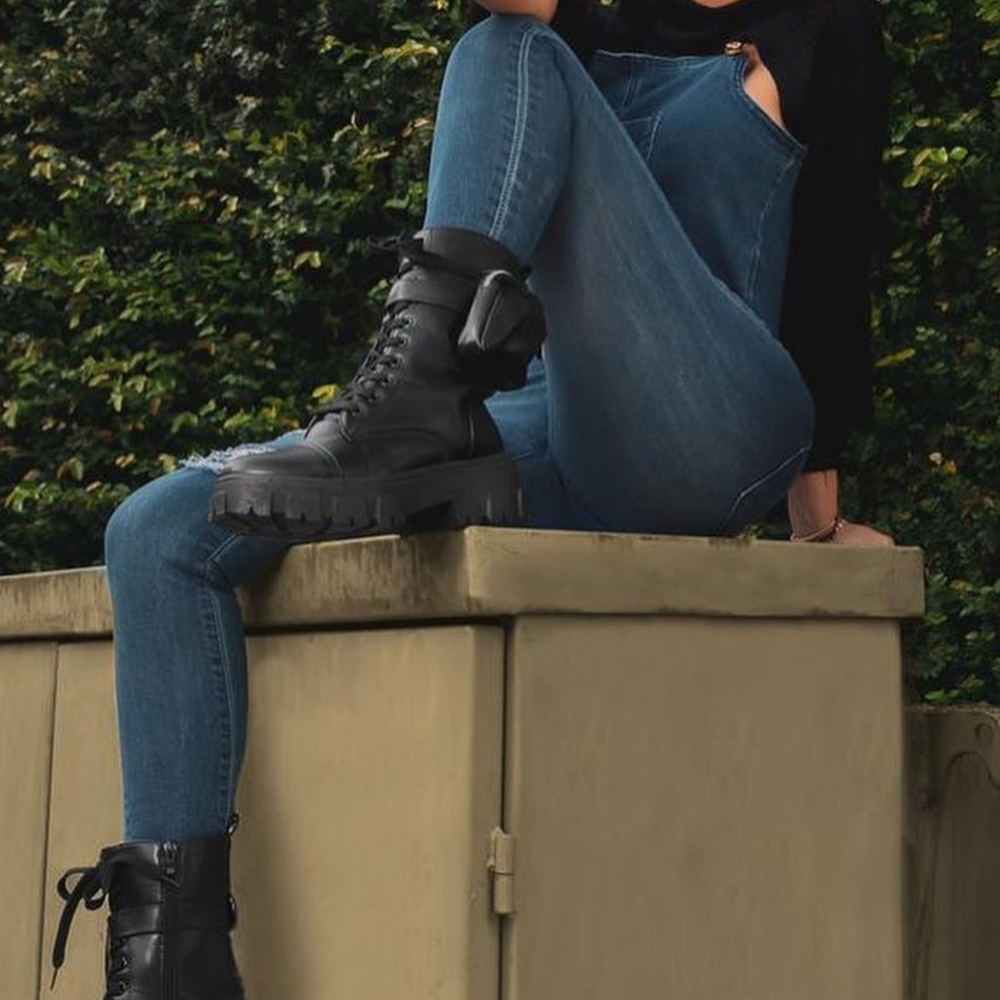 𝙇𝙖𝙨𝙩 7 & 8🖤🎥𝑺𝒊𝒈𝒏𝒂𝒕𝒖𝒓𝒆 𝑳𝒖𝒙𝒆 𝑪𝒐𝒎𝒃𝒂𝒕 𝑩𝒐𝒐𝒕 - BLACK - Picture 9 of 14